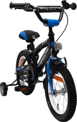 Amigo BMX Fun Jongensfiets - Kinderfiets 14 Inch - Zwart/Blauw -Fietsenwinkel 761x1200 3