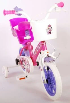 Disney Minnie Cutest Ever! Kinderfiets - Meiden - 12 Inch - Roze - Doortrapper -Fietsenwinkel 819x1200