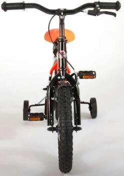 Volare Sportivo Kinderfiets - Jongens - 14 Inch - Neon Oranje/Zwart - 95% Afgemonteerd -Fietsenwinkel 844x1200