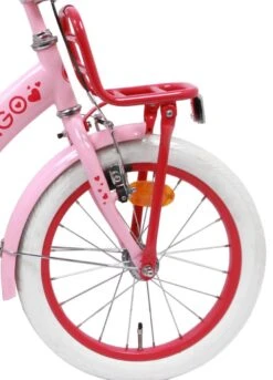 Amigo Sweetheart Meisjesfiets - Kinderfiets 16 Inch - Roze -Fietsenwinkel 865x1200