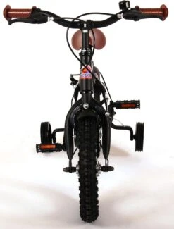 Volare Black Cruiser Kinderfiets - Jongens - 12 Inch - Zwart - 2 Handremmen -Fietsenwinkel 911x1200