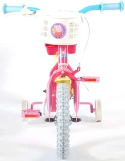 Volare Peppa Pig Kinderfiets - Meisjes - 12 Inch - Roze -Fietsenwinkel 936x1200