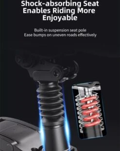 F-Wheel DYU A5 - Elektrische Vouwfiets - E Bike - 14 Inch - 7.5 Ah - 25km/u - Zwart -Fietsenwinkel 952x1200 1