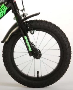 Volare Sportivo Kinderfiets - Jongens - 18 Inch - Neon Groen Zwart - 95% Afgemonteerd -Fietsenwinkel 982x1200