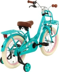 Nogan Puck - Kinderfiets - Meisjesfiets - 16 Inch - Turquoise -Fietsenwinkel 985x1200 1