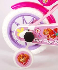 Volare Paw Patrol Kinderfiets - Meiden - 12 Inch - Roze - Doortrapper -Fietsenwinkel 997x1200 1